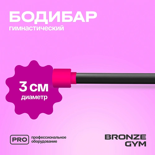 Гимнастическая палка бодибар Bronze Gym, 1 кг