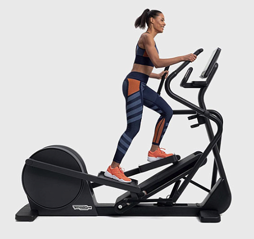 Эллиптический тренажер Technogym SYNCHRO AR LIVE 16 P 7000 METEOR BLACK ADJUSTABLE RAMP
