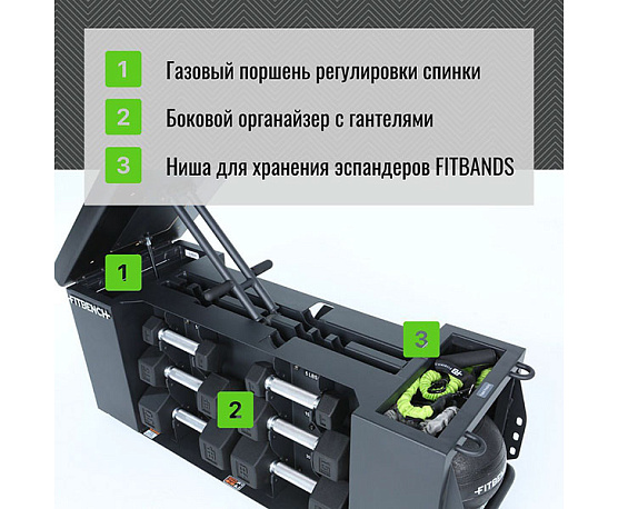 Силовой тренажер Fitbench ONE фото3