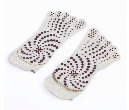 Носки для йоги Bloom LB7081-1 белые