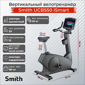 Купить Вертикальный велотренажер Smith Fitness Excellence UCB550 iSmart в Москве