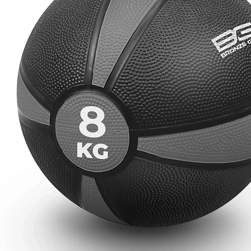 Медбол резиновый Bronze Gym 8 кг