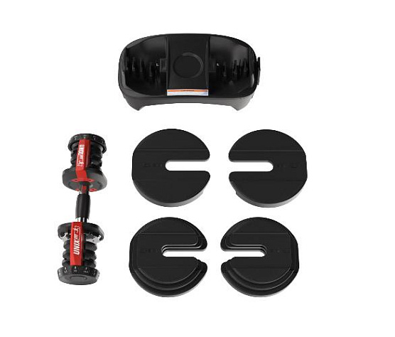 Гантель со ступенчатой регулировкой Unix Fit 40 кг фото2