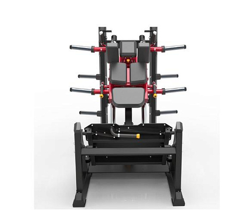 Гакк-машина классическая + угловая с регулируемой платформой Aerofit ECP617 (2 в 1, профессиональный)