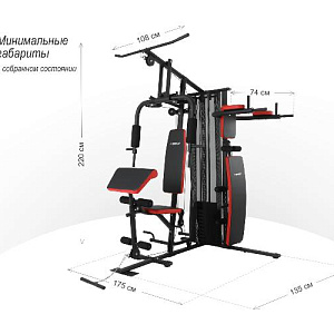 Купить Мультистанция Unix Fit BLOCK PRO силовой комплекс в Москве