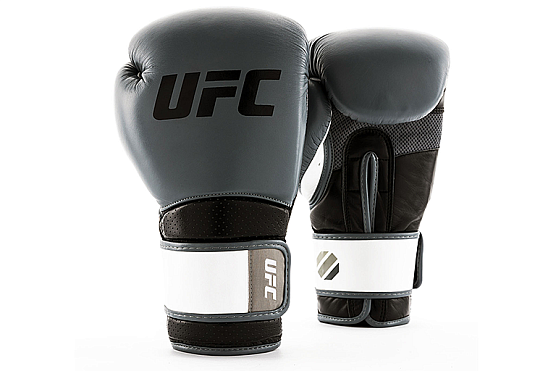 UFC Перчатки MMA для работы на снарядах серые - 16 Oz