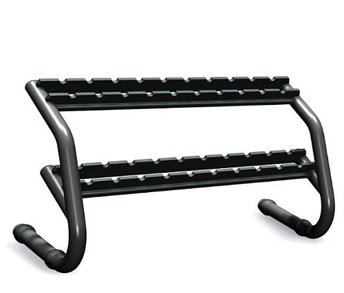 Подставка для гантелей Technogym Chrome Dumbbell Rack Купить Подставка для гантелей Technogym Chrome Dumbbell Rack в Москве