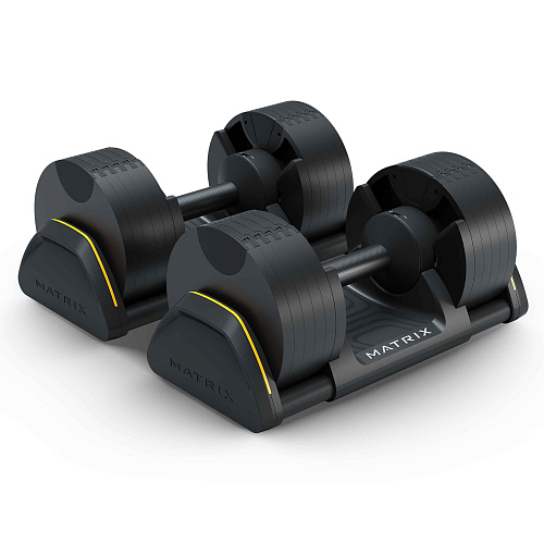 Гантели регулируемые Matrix MXR Adjustable Dumbbell DB20, пара 20 кг