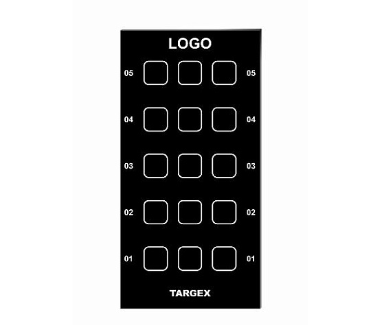 Функциональная панель Targex РЕАКЦИЯ, 2400х1200 мм (панель стеновая)