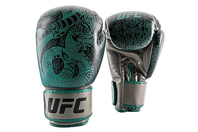Перчатки для бокса UFC PRO Thai Naga 16 Oz зеленые