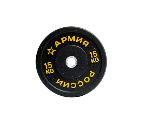 Купить Диск бамперный Original FitTools Армия России 15 кг в Москве