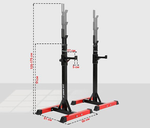 Стойка под штангу Unix Fit FRAME 120