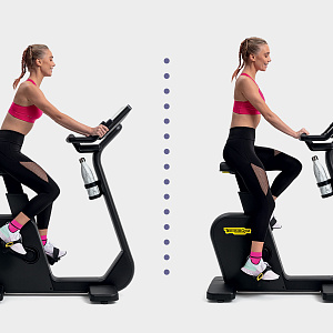 Вертикальный велотренажер Technogym Excite Bike Connect 300 HP Купить Вертикальный велотренажер Technogym Excite Bike Connect 300 HP в Москве