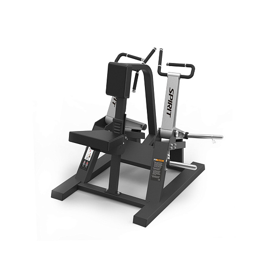 Нагружаемый дисками тренажер Spirit Fitness SP-4502 Гребная тяга с упором в грудь