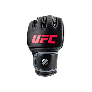 Купить UFC Перчатки MMA для грэпплинга 5 унций чёрные L/XL в Москве