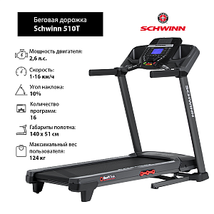Купить Беговая дорожка Schwinn 510T в Москве