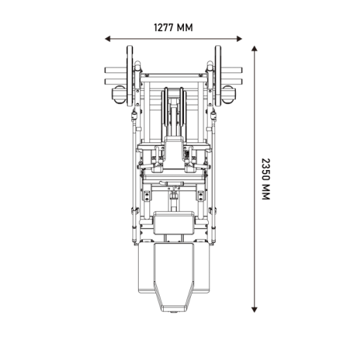 Жим ногами/Гак-машина Hasttings LP51