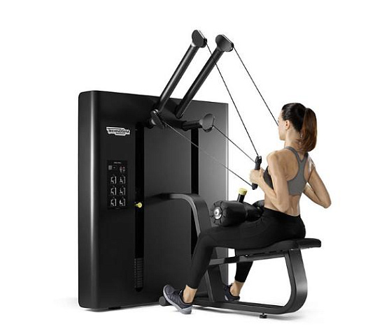 Грузоблочный тренажер для пресса и торса Technogym Kinesis Overhead Press фото1