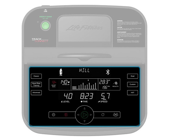 Эллиптический тренажер Life Fitness E1 Track Connect фото2