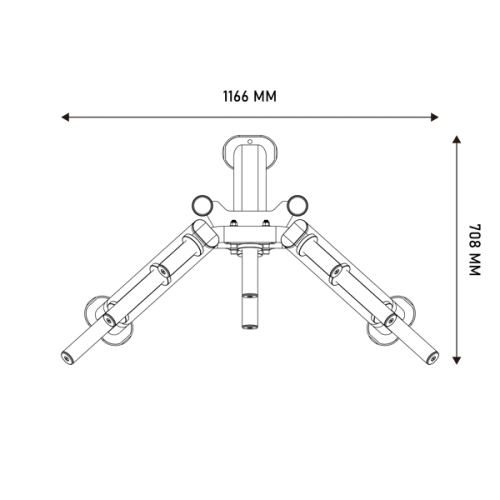 Стойка для дисков и грифов Hasttings Digger OPT65