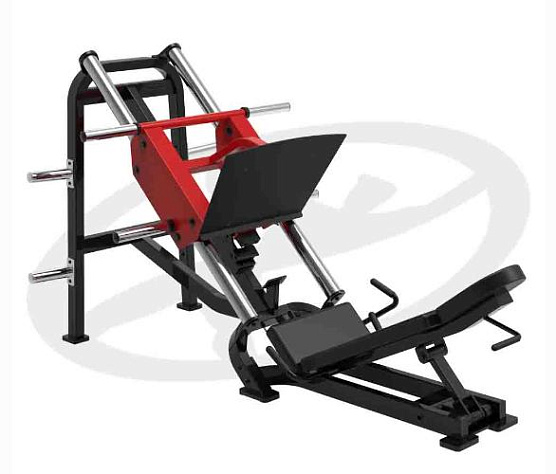 Нагружаемый дисками тренажер Oxide Fitness H028 жим ногами 45