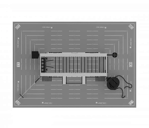 Функциональная рама на 15 станций Queenax By Precor OPEN FORMAT X2 500
