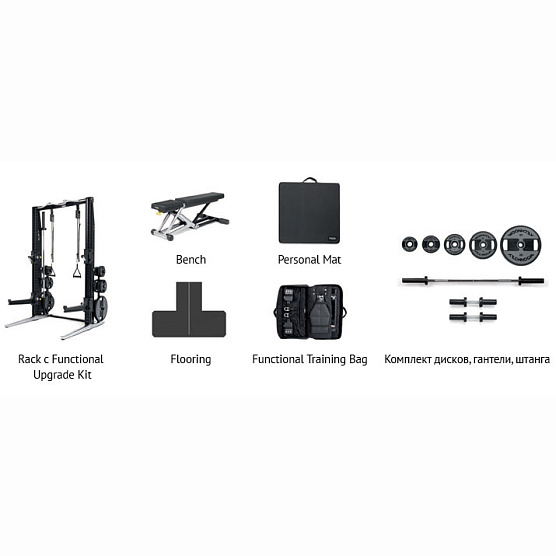 Силовой тренажер Technogym Power Personal Strength Chrome + Functional фото12