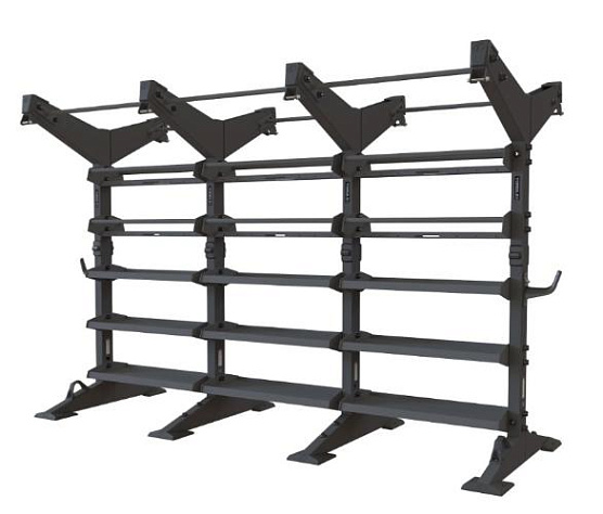 Стойка для аксессуаров Torque X-Create XCS2SC-3M-07, двусторонняя 3-модульная (черный)