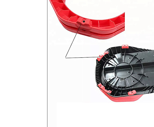 Степ-платформа Hasttings красная