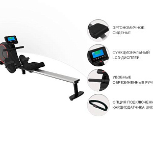 Купить Гребной тренажер Unix Fit Techno Rower 410E в Москве