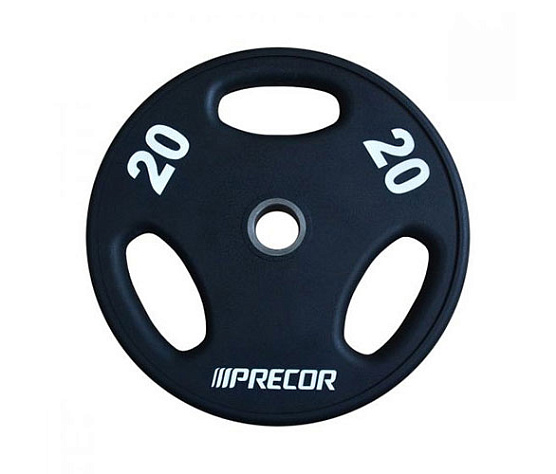 Диск олимпийский в уретане Precor 20 кг (новый молд)