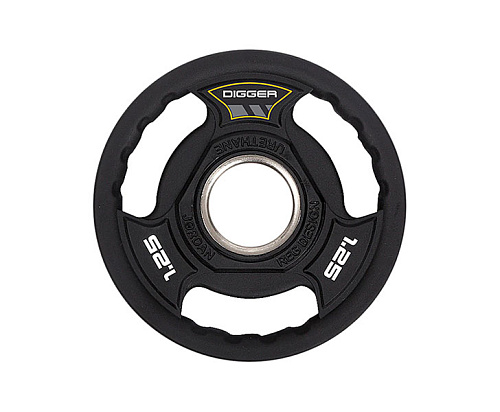 Купить Диск олимпийский полиуретановый 3-х хватовый Hasttings 1,25 кг в Москве