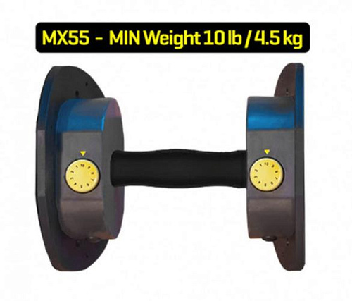 Гантели наборные MX Select MX-55 2 шт без стойки