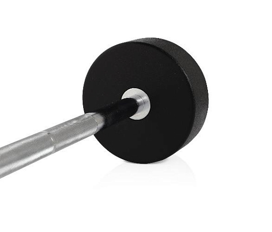 Штанга прямая обрезиненная Unix Fit PRO 30 кг фото2