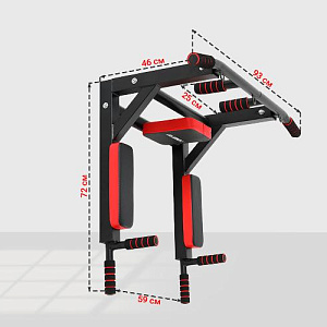 Купить Unix Fit PULL UP 200 турник настенный 3 в 1 в Москве