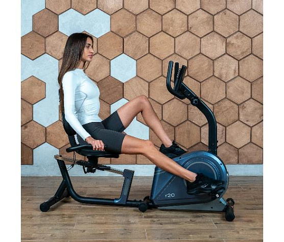 Велотренажер горизонтальный Carbon Fitness R20 домашний фото12