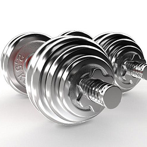 Купить Unix Fit Набор гантелей в кейсе 30 кг в Москве