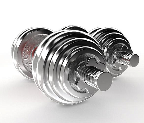 Набор гантелей в кейсе Unix Fit 30 кг