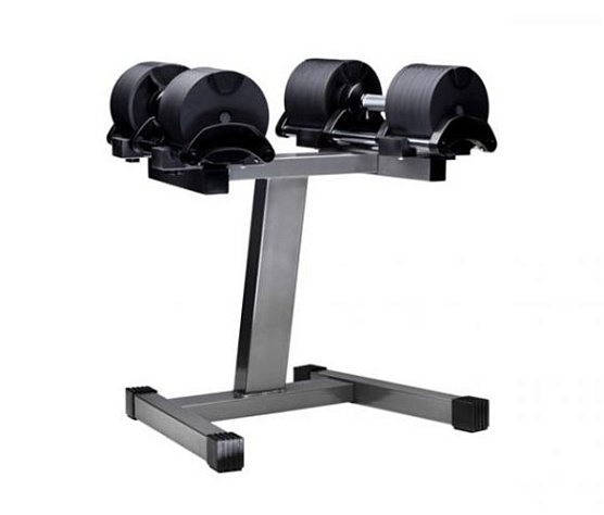 Наборные гантели 2–32 кг со стойкой NÜO