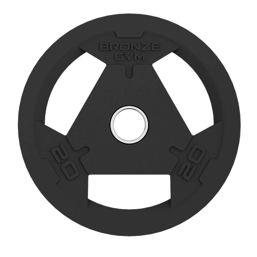 Купить Диск олимпийский обрезиненный BRONZE GYM 20 кг в Москве