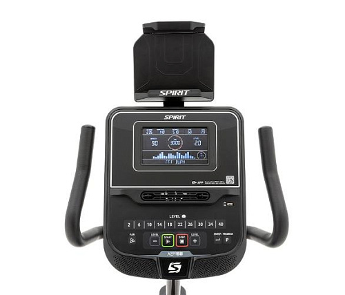 Велотренажер горизонтальный Spirit Fitness XBR95 черный