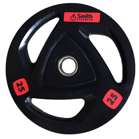 Smith Fitness Excellence Диск для штанги c 3-м хватом 25 кг