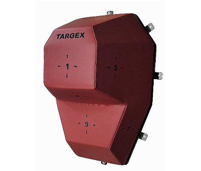 Подушка боксерская 8 Angle Targex красный