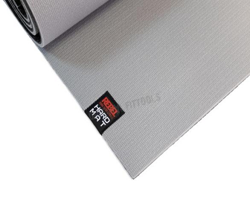 Мат для йоги и аэробики Rebel Fitness HARDMAT 6 мм двухслойный