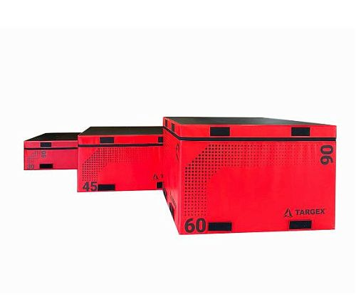 Безопасные плиометрические боксы Targex красные