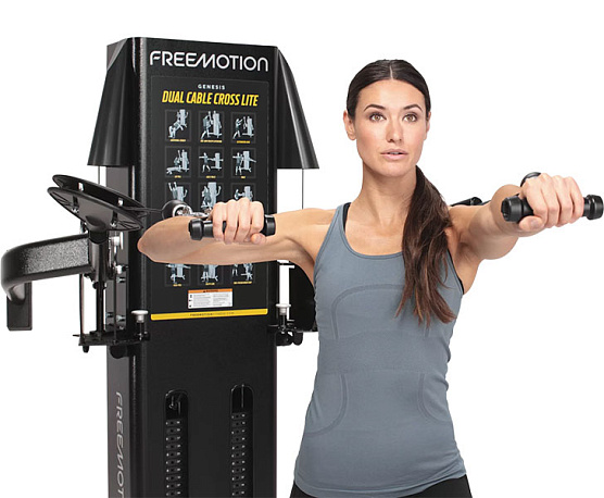Двойная кабельная тяга DAP Freemotion Fitness Genesis G424 фото1