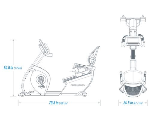 Горизонтальный тренажер Freemotion Fitness r10.9b