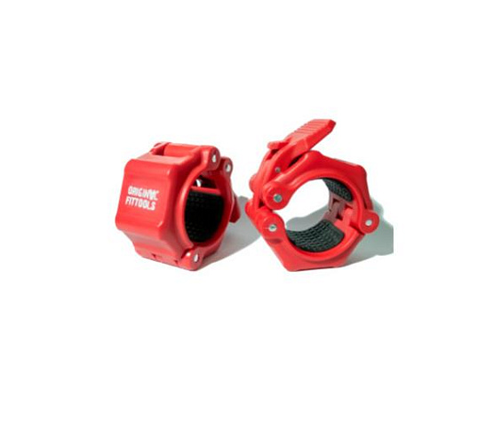 Замки олимпийские пластиковые Original FitTools красные пара
