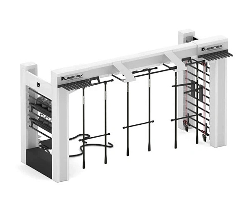 Функциональная рама на 6 станций Queenax By Precor BRIDGE X1 500