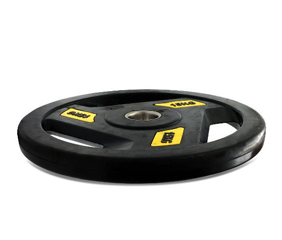 Диск обрезиненный с хватом Unix Fit PRO 15 кг, 51 мм фото2